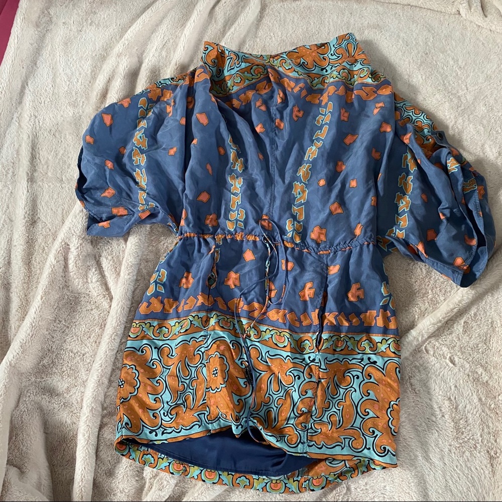 Anthropologie Plenty by Tracy Reese silk tunic